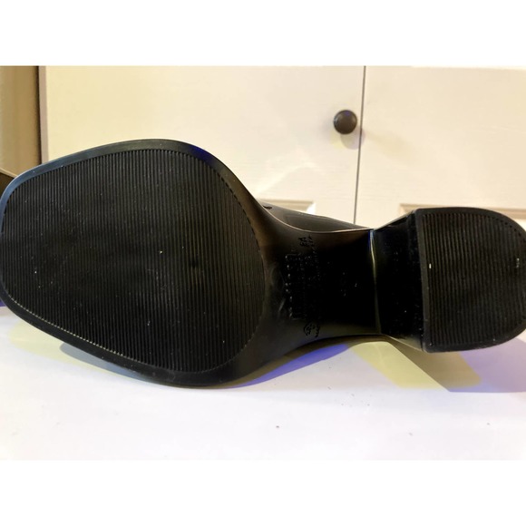 Melissa black heeled shiny rainboots - Picture 10 of 14